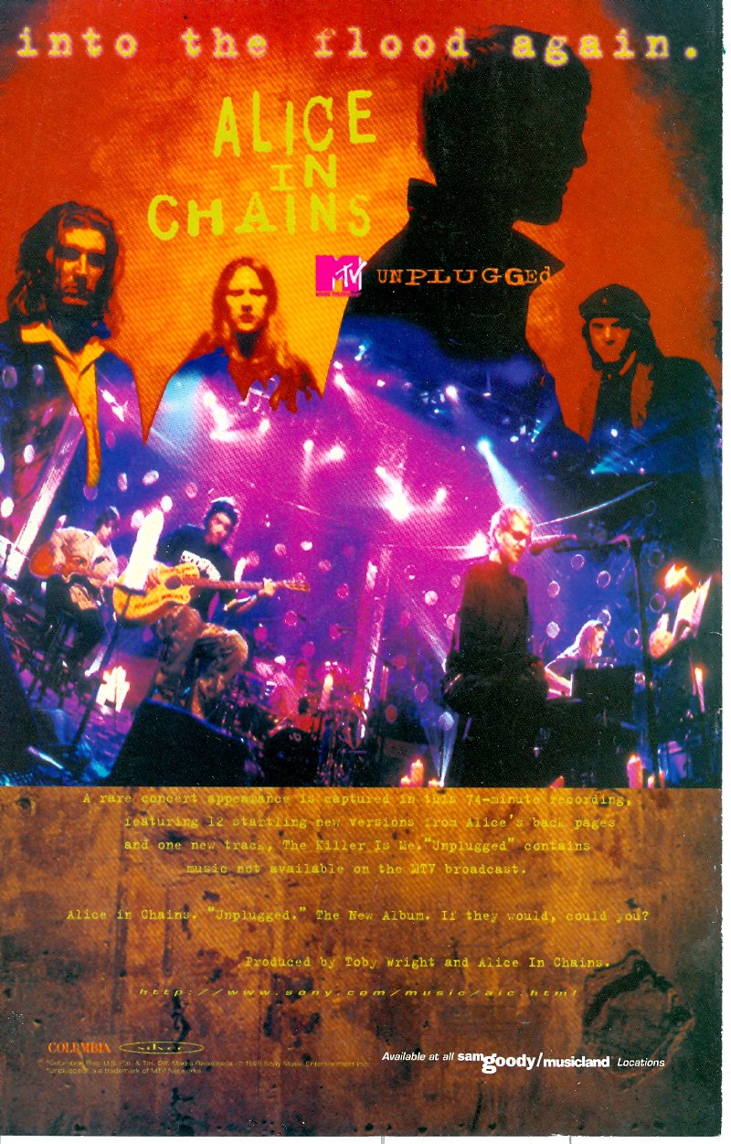 Amazon｜Alice in Chains : MTV Unplugged : into the Flood Again